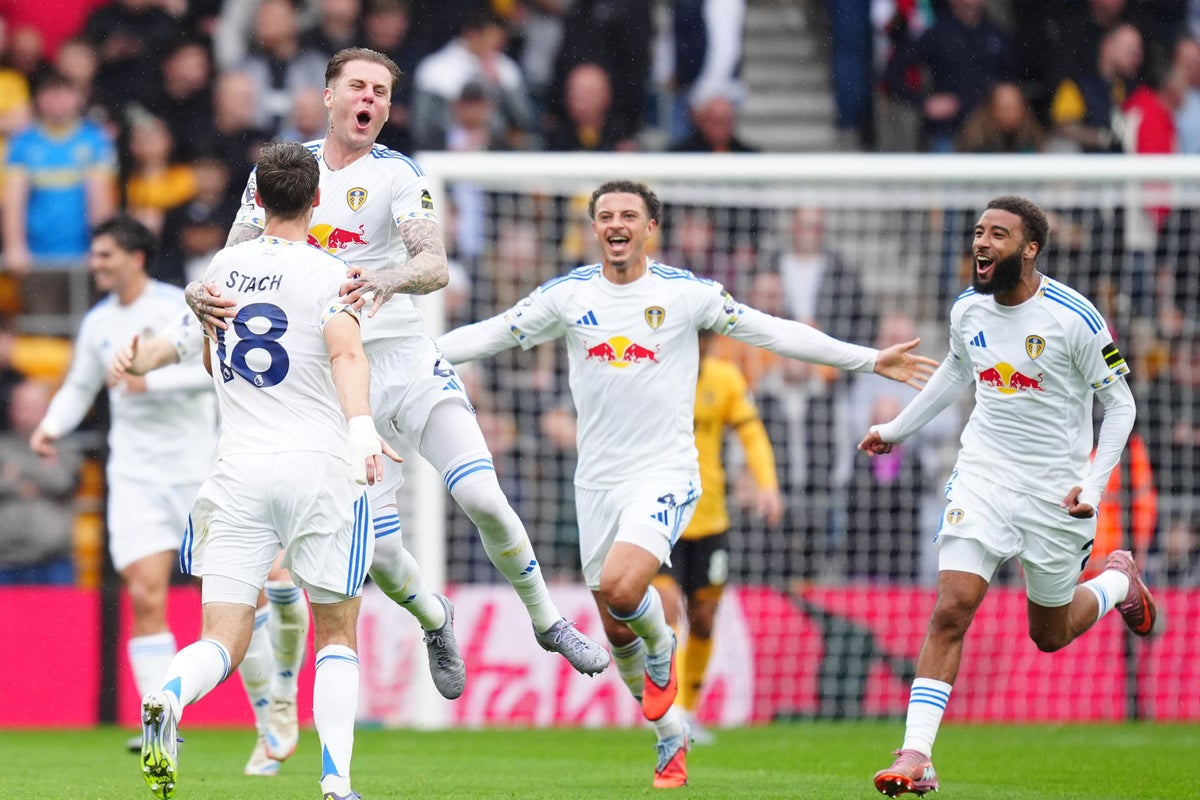 Leeds come from behind to inflict another loss on rock-bottom Wolves